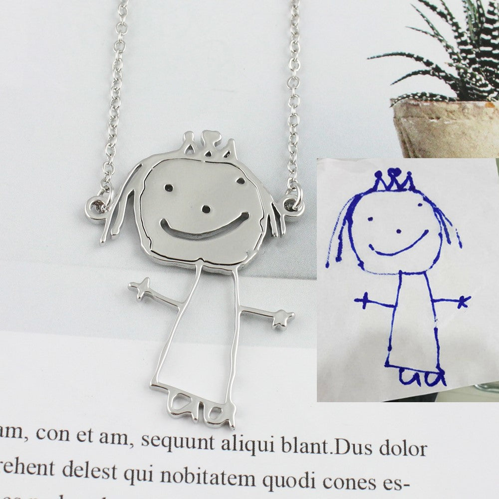 Collar Personalizado con Dibujo Infantil