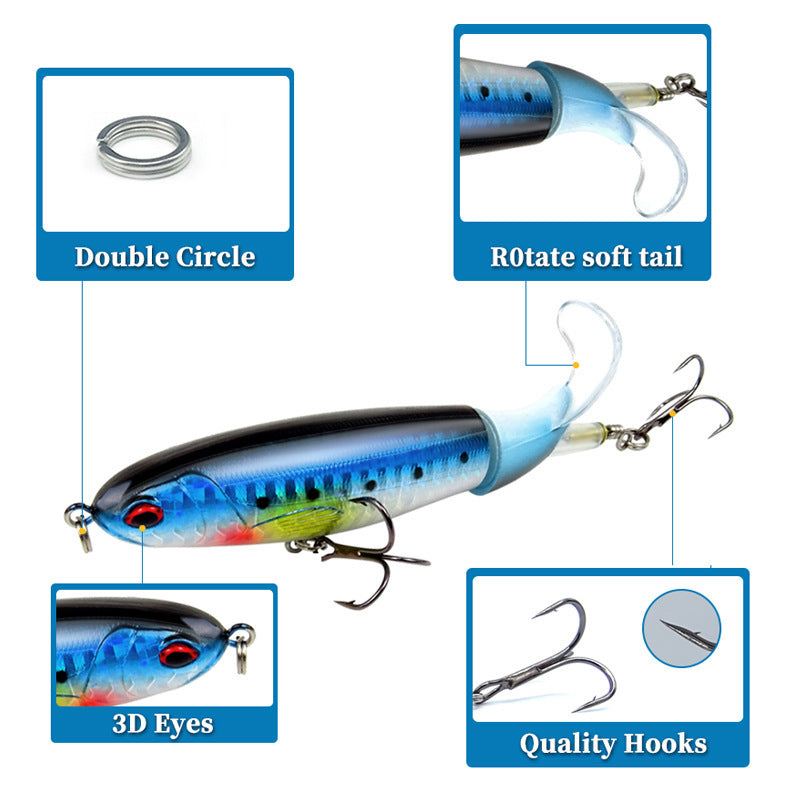 Cebo artificial flotante biónico de pesca – señuelo profesional 11 cm / 14 cm