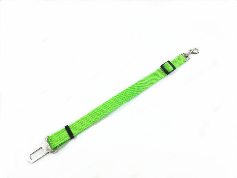 Cinturón de seguridad ajustable para perros – Material PP resistente y multicolor