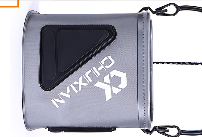 Cubo de pesca con cuerda EVA reforzado – plegable, portátil e impermeable