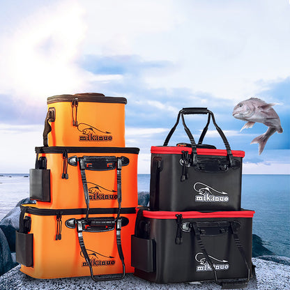 Bolsa de pesca plegable EVA impermeable – caja viva portátil para peces