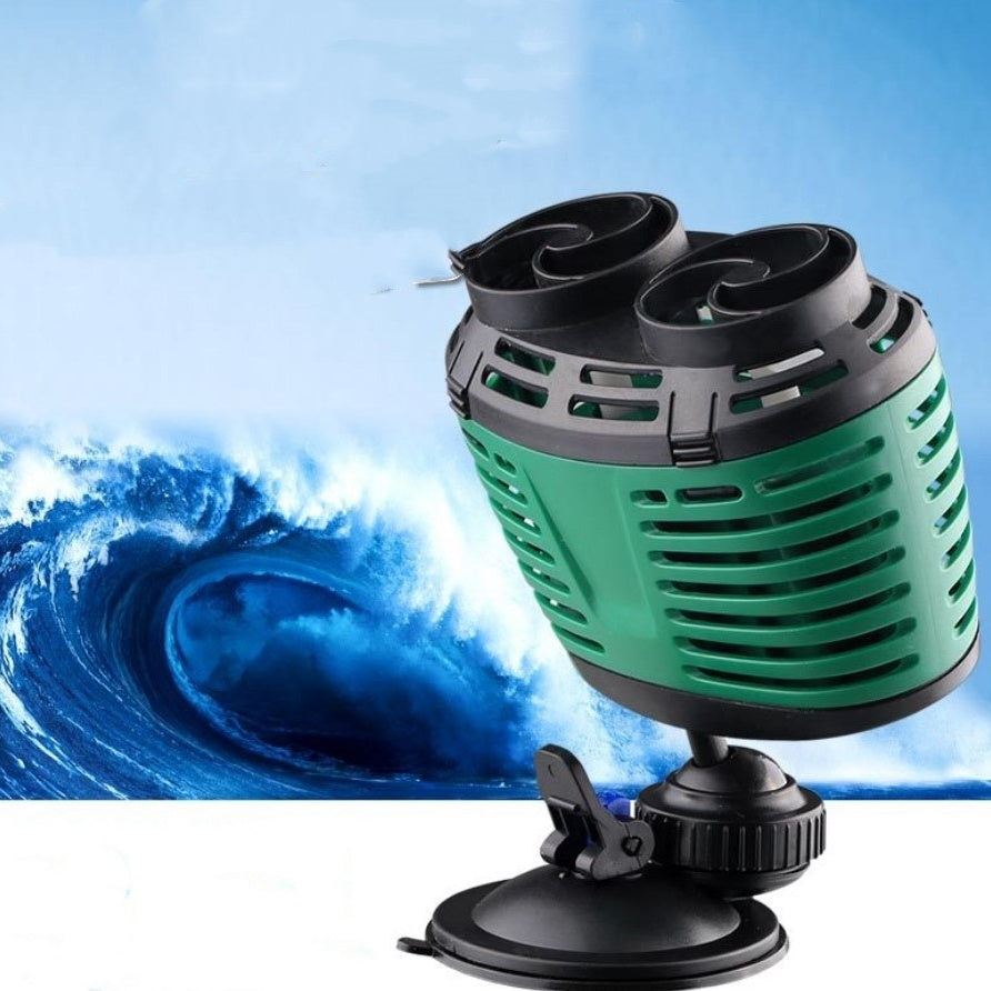 Mini bomba de olas silenciosa para acuarios – potente y compacta