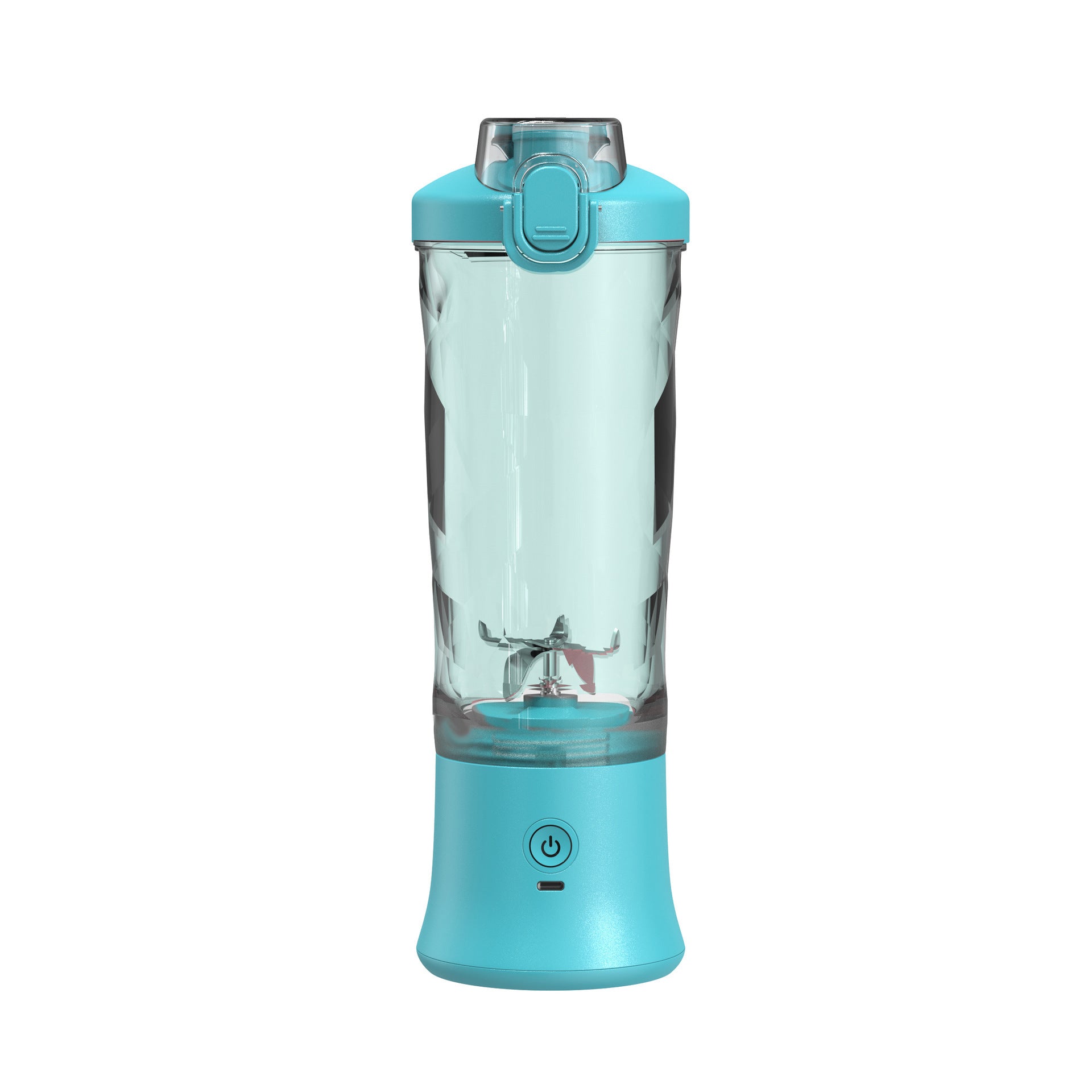 Batidora Portátil 6 Cuchillas – Mini Licuadora Recargable USB Tipo-C 600 ml