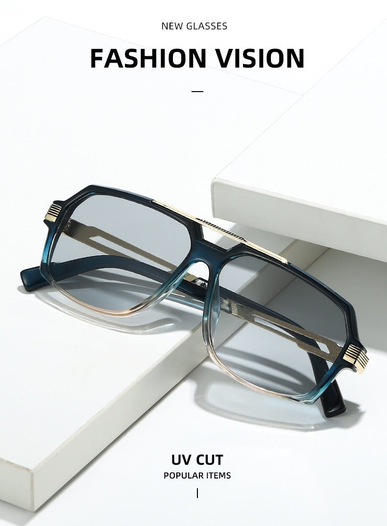 Gafas de sol ovaladas para hombre – Estilo moderno con protección UV