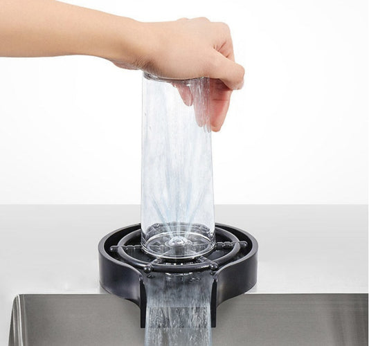 🏷️ Limpiador automático de vasos para fregadero 🍽️💦✨