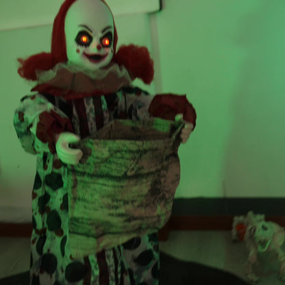 Muñeca Eléctrica Dulcera – Figura Decorativa Animada de Halloween