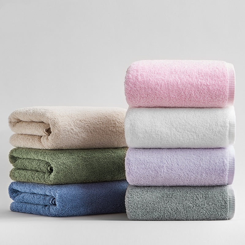 Toalla de Baño de Algodón Puro – Gruesa, Suave y Alta Absorción