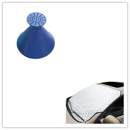 Cubierta antihielo de parabrisas exterior – Protección reflectante anti escarcha y sol