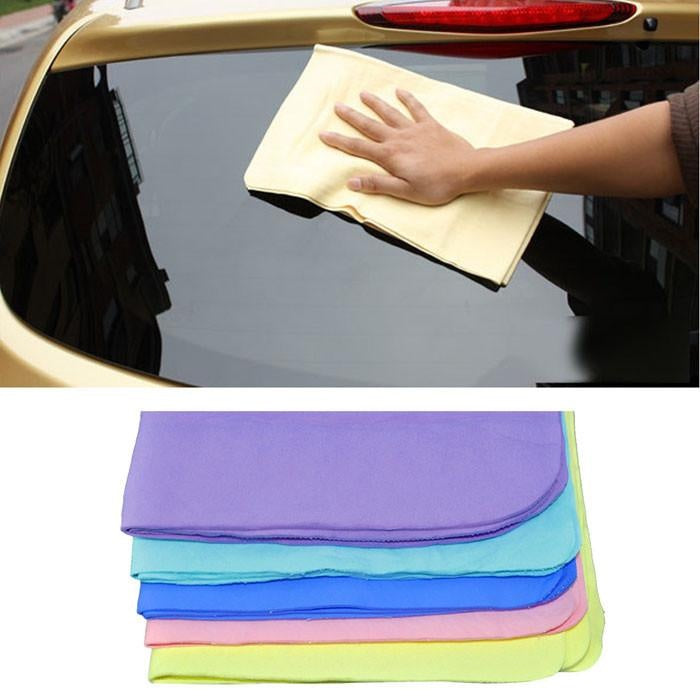 Toalla PVA tipo gamuza – Paño ecológico súper absorbente y suave para coche y hogar