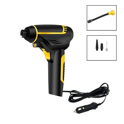 Bomba de Aire Portátil Inteligente con Pantalla LED – Compresor Digital Recargable