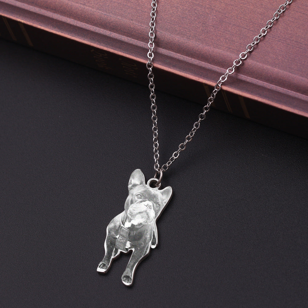 Collar o Llavero Personalizado con Foto en Acero
