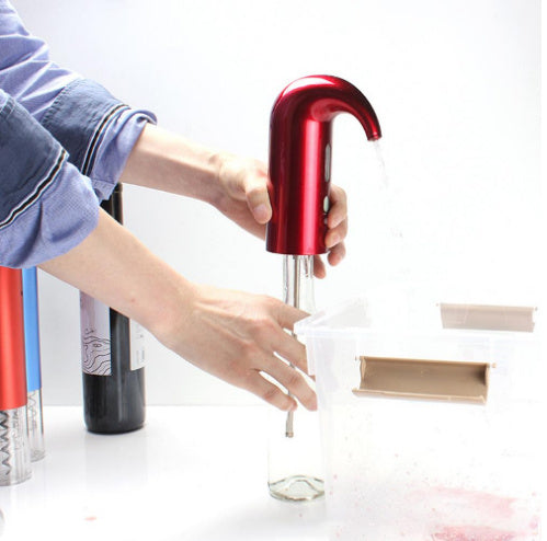 Decantador de vino eléctrico portátil – Oxigenador automático inteligente