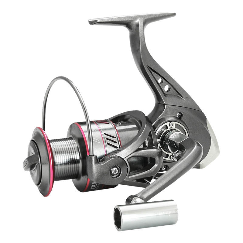 Carrete de pesca metálico tipo spinning – modelos 1000 a 7000 con cuerpo completo de aleación