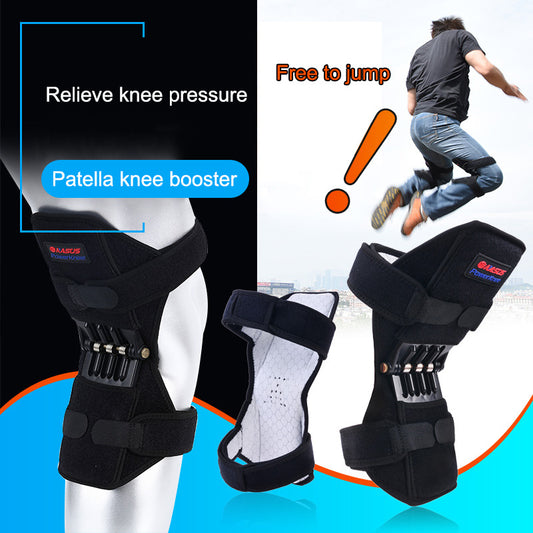 🦵 Rodillera Patella Booster – Con Resortes de Potencia ⚡ | Soporte Deportivo Premium 🏋️‍♂️⛰️