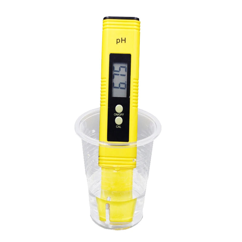 Medidor portátil de pH – Alta precisión con calibración automática y pantalla LCD