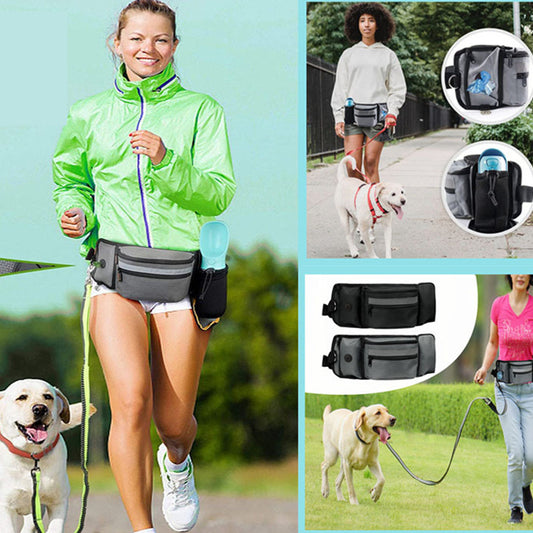 🐶🏃 Riñonera Multifuncional para Pasear y Entrenar Perros – ¡Comodidad Viral 2026! 🐾✨