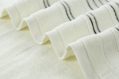 Juego de toallas de algodón 100 % puro – suaves, absorbentes y elegantes