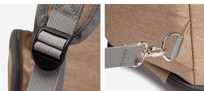 Mochila transportadora con ruedas para mascotas – Diseño cápsula transparente y ventilado