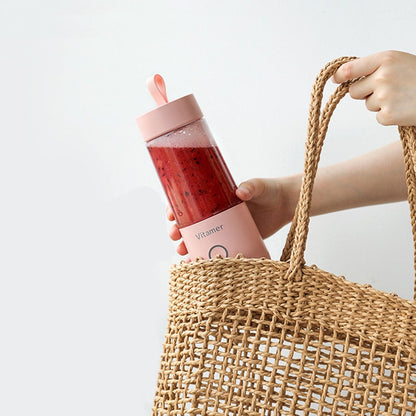 Licuadora Portátil USB 350 ml – Recargable y Compacta para Smoothies y Batidos