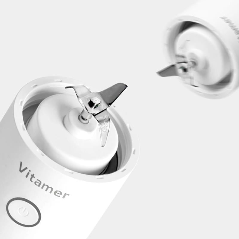 Licuadora Portátil USB 350 ml – Recargable y Compacta para Smoothies y Batidos