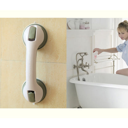 Barra de apoyo antideslizante con ventosa — Seguridad extra para baño
