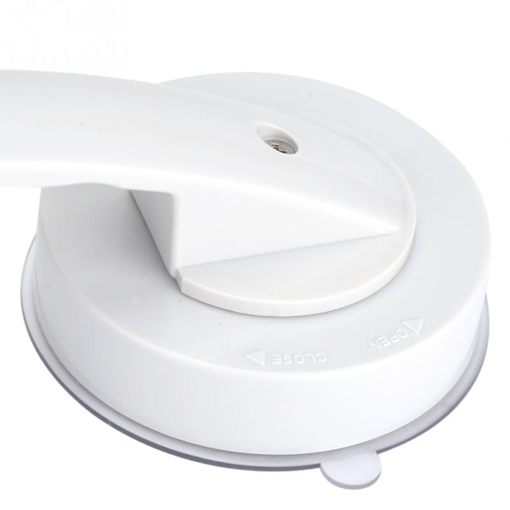 Barra de apoyo antideslizante con ventosa — Seguridad extra para baño