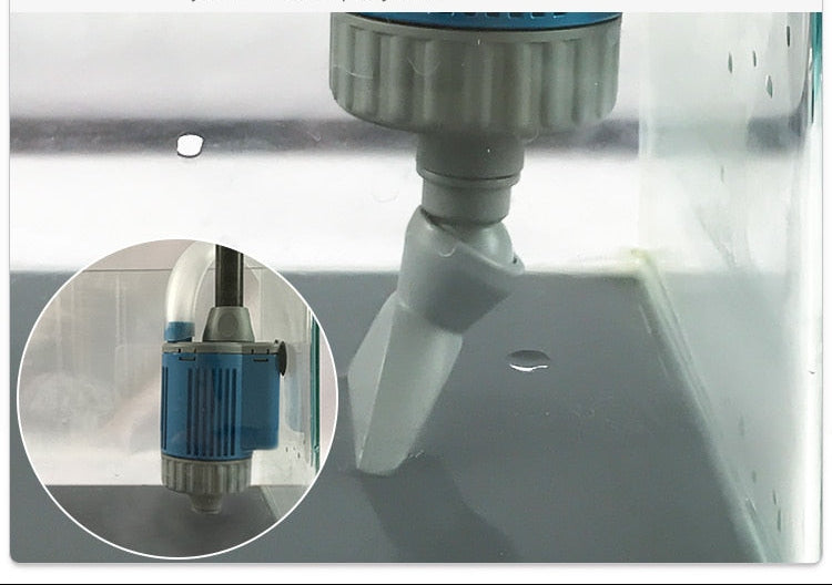 Aspiradora eléctrica de grava y arena para acuarios – Cambiador de agua multifuncional