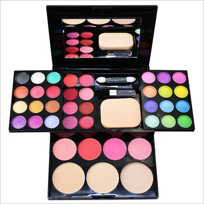 Set de Maquillaje Todo en Uno – Paleta Completa Profesional con Espejo