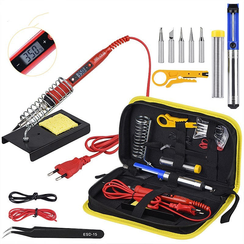 Kit de Soldador de Temperatura Constante con Control Ajustable y Punta de Precisión