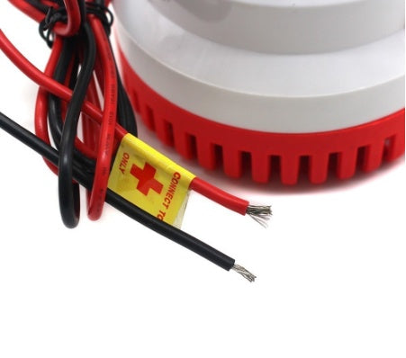 Mini bomba de achique sumergible DC – microbomba 12 V / 24 V para embarcaciones y drenaje