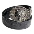 Cinturón casual para hombre – hebilla lisa con diseño original