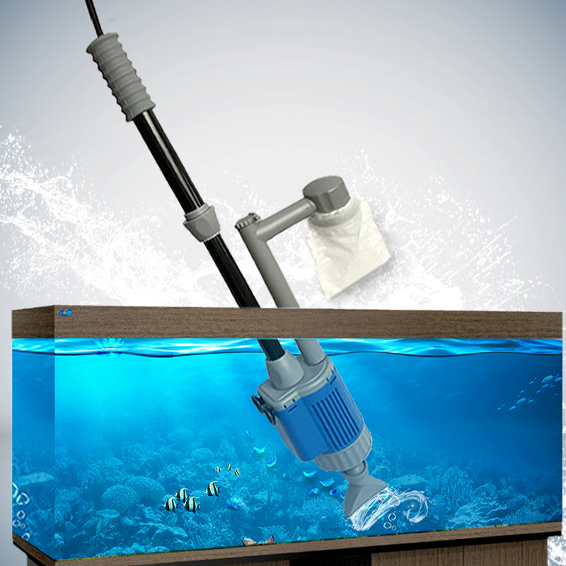 Aspiradora eléctrica de grava y arena para acuarios – Cambiador de agua multifuncional