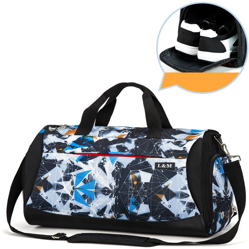 Bolso deportivo fitness para hombre – tejido Oxford impermeable
