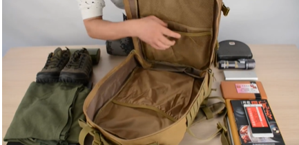 Mochila táctica militar 45 L – resistente e impermeable de tejido Oxford