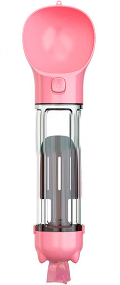 Botella de agua multifuncional para perros – Portátil, ligera y a prueba de fugas