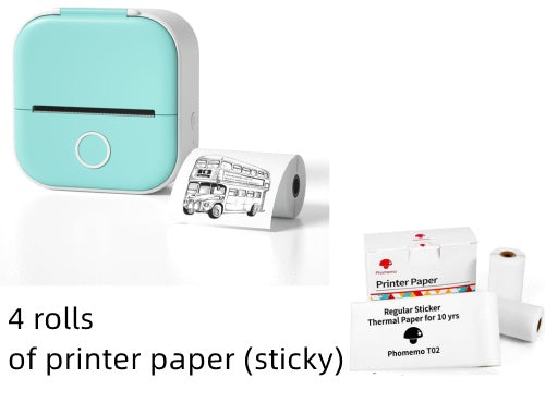 🏷️🖨️ Mini Impresora Portátil Térmica de Etiquetas – Bluetooth Compatible 📲 – Tendencia 2026 ✨