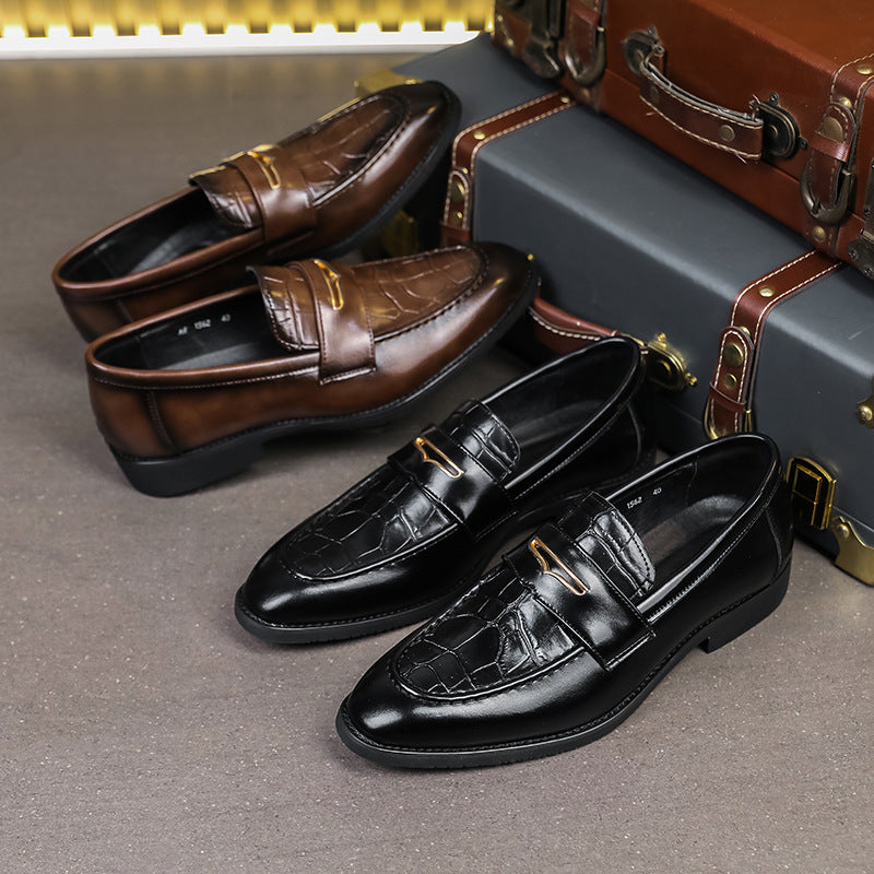 Zapatos slip-on para hombre – Punta fina y estilo formal