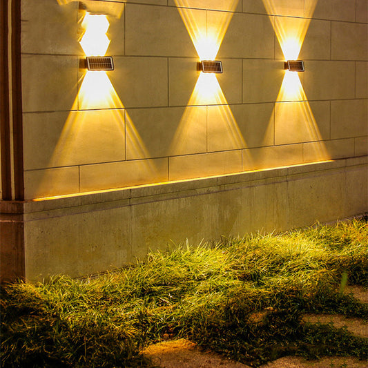 💡Aplique solar de pared impermeable 🏡