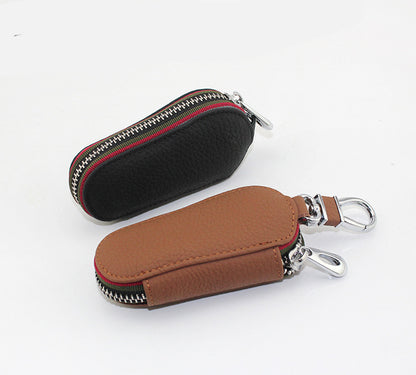 Funda Universal para Llaves de Coche – Cuero PU Premium y Cierre Seguro