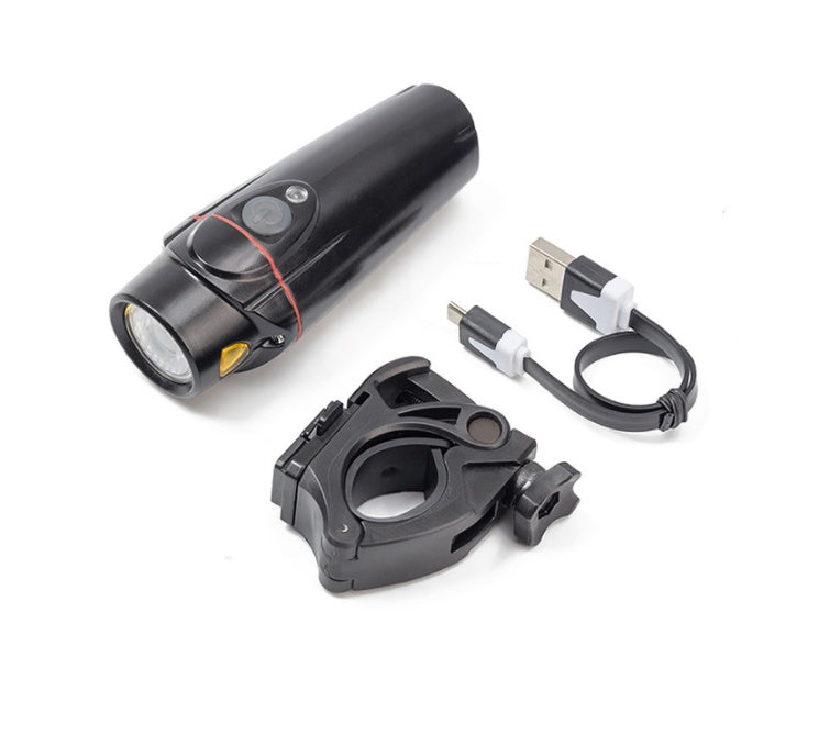 Luz frontal y trasera para bicicleta LED USB recargable – Potencia 350 lúmenes y diseño resistente
