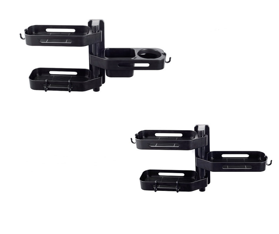 Caja organizadora giratoria de pared – 3 niveles para cocina, baño o dormitorio