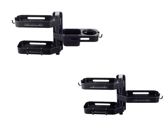 Caja organizadora giratoria de pared – 3 niveles para cocina, baño o dormitorio