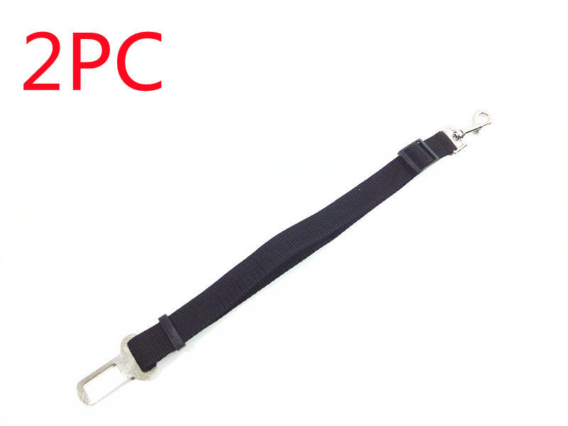 Cinturón de seguridad ajustable para perros – Material PP resistente y multicolor