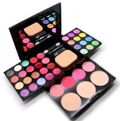 Set de Maquillaje Todo en Uno – Paleta Completa Profesional con Espejo
