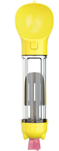 Botella de agua multifuncional para perros – Portátil, ligera y a prueba de fugas