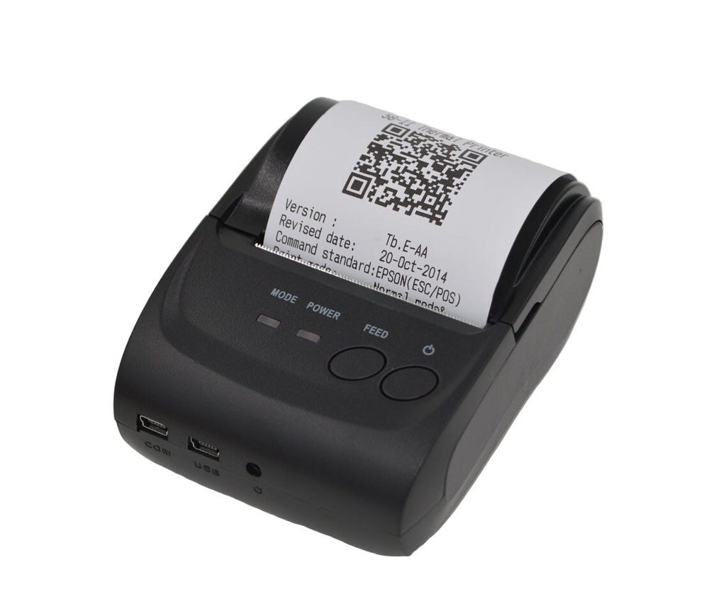 Mini Impresora Portátil Térmica con Conexión Bluetooth Compatible con iOS, Android y Windows