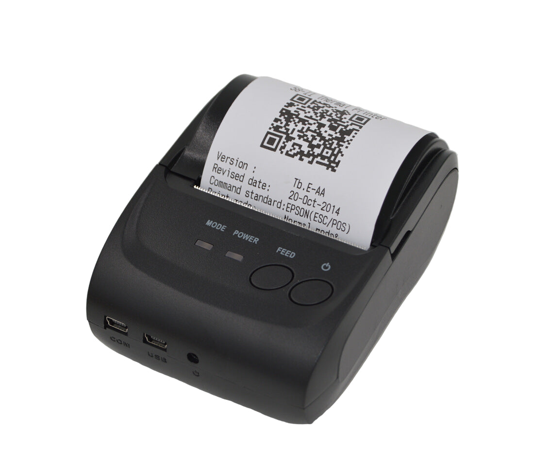 Mini Impresora Portátil Térmica con Conexión Bluetooth Compatible con iOS, Android y Windows