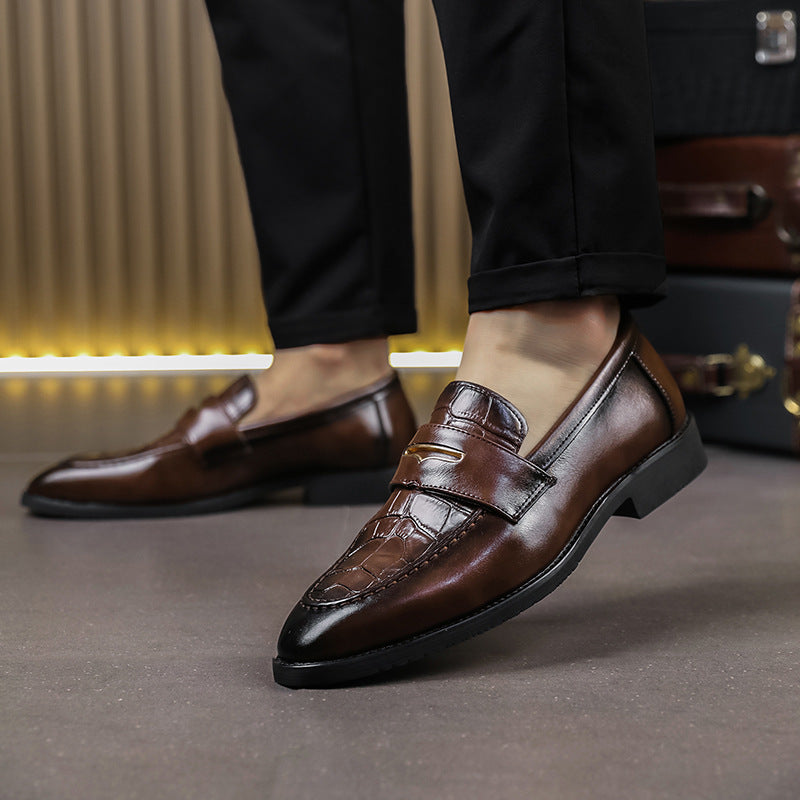 Zapatos slip-on para hombre – Punta fina y estilo formal