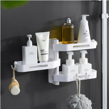 Caja organizadora giratoria de pared – 3 niveles para cocina, baño o dormitorio