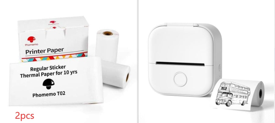 🏷️🖨️ Mini Impresora Portátil Térmica de Etiquetas – Bluetooth Compatible 📲 – Tendencia 2026 ✨